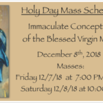 Immaculate Conception of the Blessed Virgin Mary